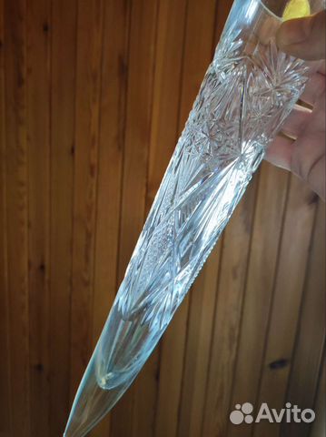 Ваза хрустальная рог изобилия