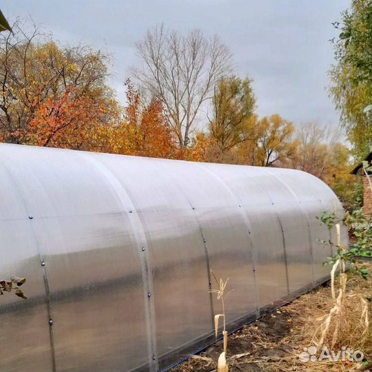 Оцинкованные Теплицы из Поликарбоната UV защита