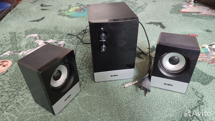 Компьютерная акустика sven MS-90 черный