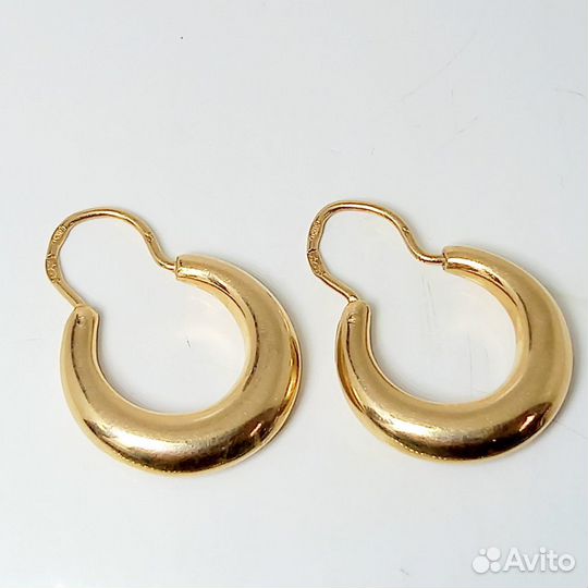 Золотые серьги