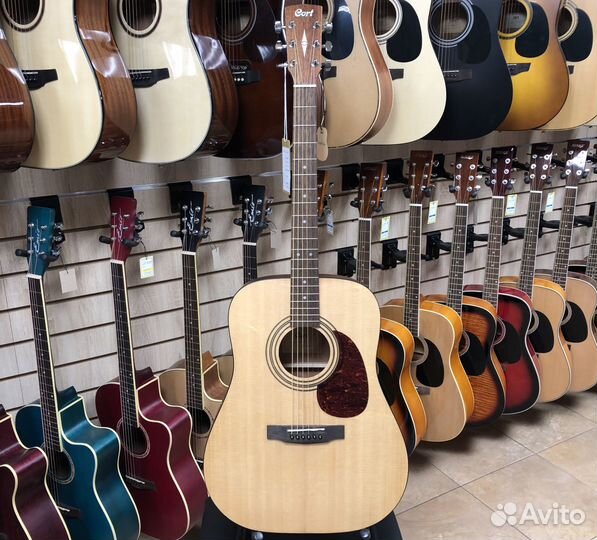 Акустическая гитара Cort Earth 60 OP массив+чехол