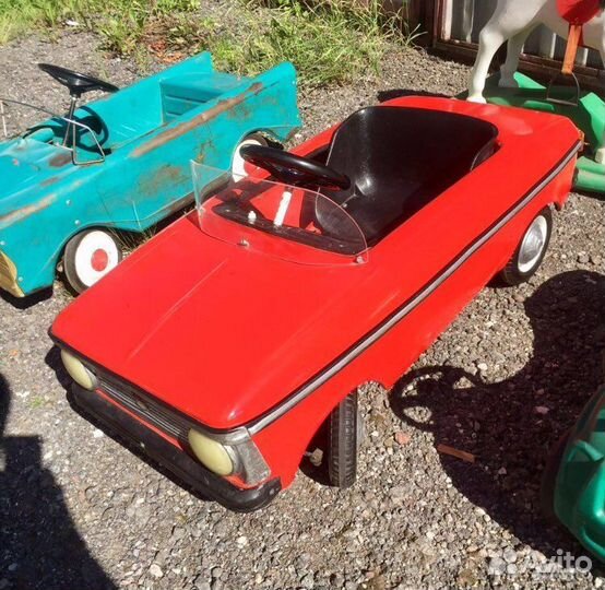 Педальные машинки и каталки СССР