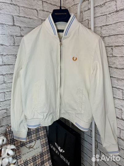 Ветровка бомбер Fred Perry оригинал женская