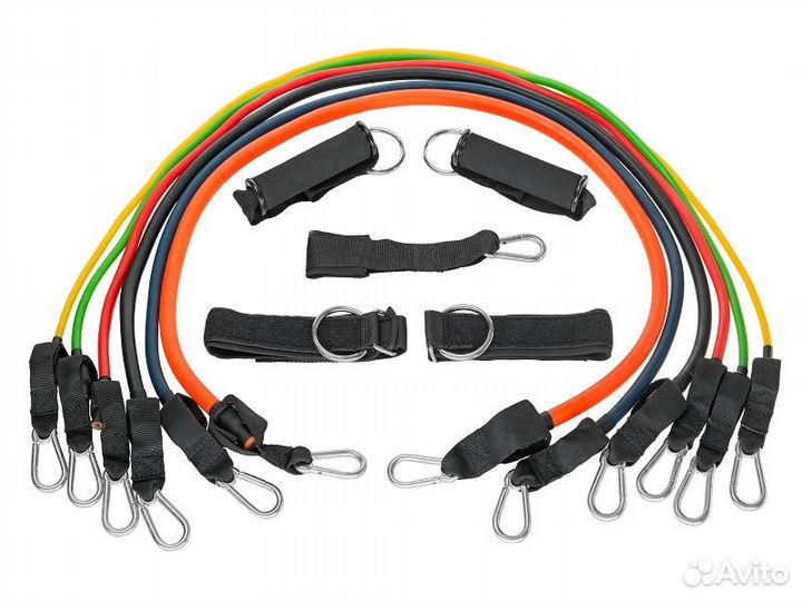 Комплект трубчатых эспандеров PRO 6-эспандеров