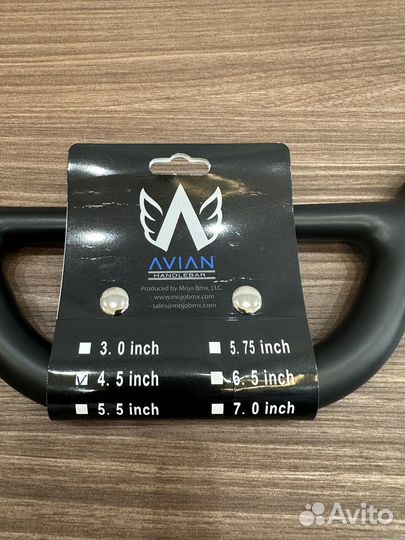 Руль карбоновый bmx Avian 4,5 дюйма