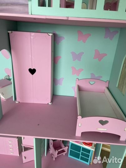Домик кукольный для барби