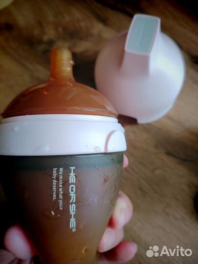 Бутылочка для кормления антиколиковая из силикона