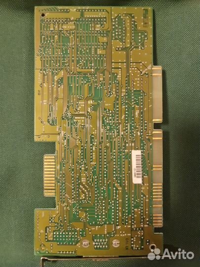 Ретро видеокарта ISA16 VGA Trident tvga8900B