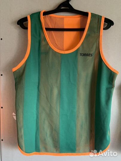 Манишки двусторонние Torres, размер Junior