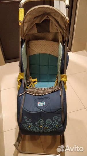 Коляска санки