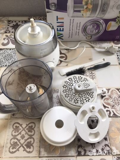 Пароварка блендер philips avent 4 в 1