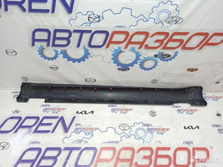 Накладка на порог наружная правая Kia Soul 2 2014