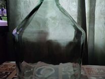 Бутылка стеклянная 5 и 10 литров