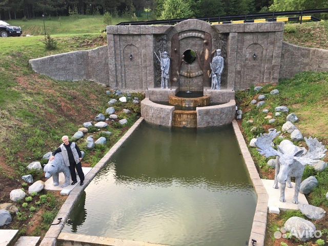 Декоративные изделия из цемента