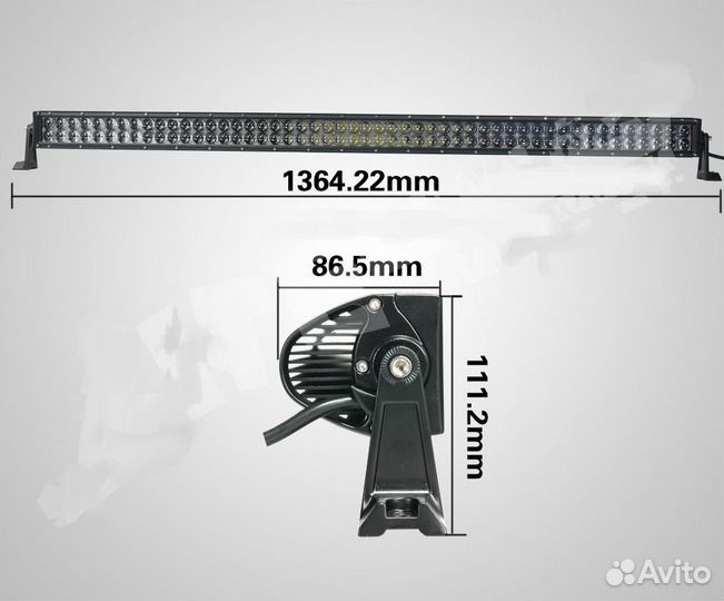 Фара светодиодная LED 52
