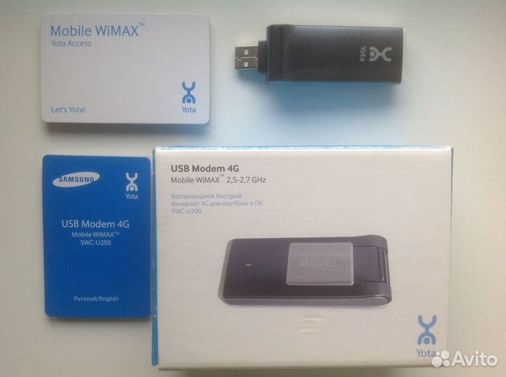 USB Modem 4G Samsung SWC-U200 для сети Yota