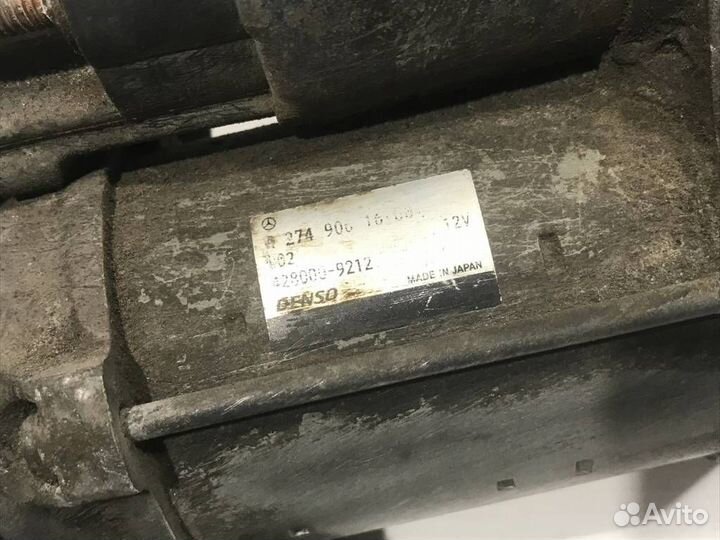 Стартер Mercedes Benz W212 рест