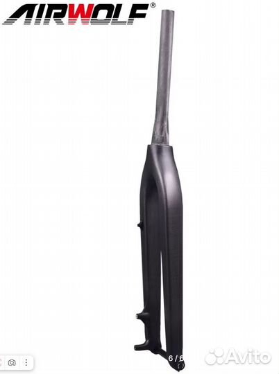 Новая карбоновая вилка 15 x 100 конус 29