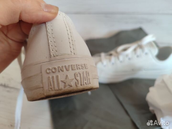 Кеды converse женские кожаные 37 размер