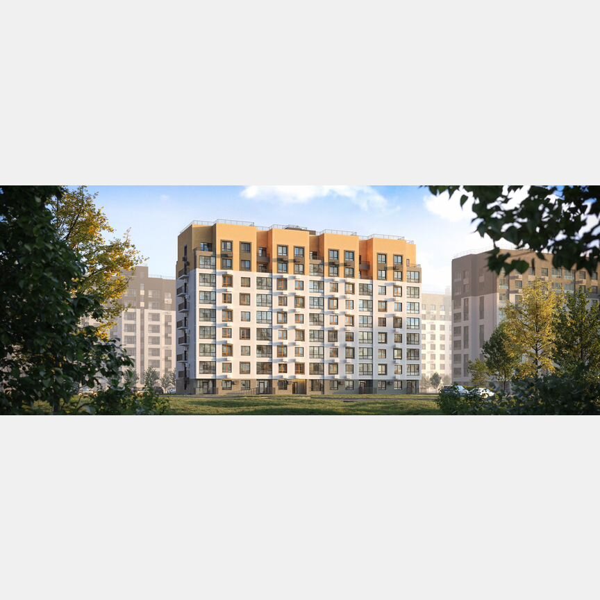 3-к. квартира, 71,3 м², 3/9 эт.