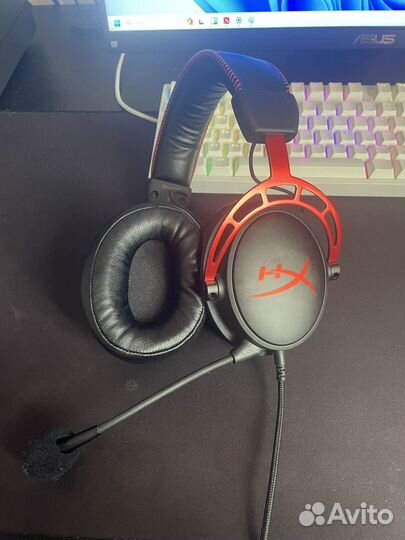 Игровые наушники HyperX Cloud Alpha