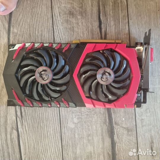 Видеокарта MSI geforce gtx 1070 gaming x