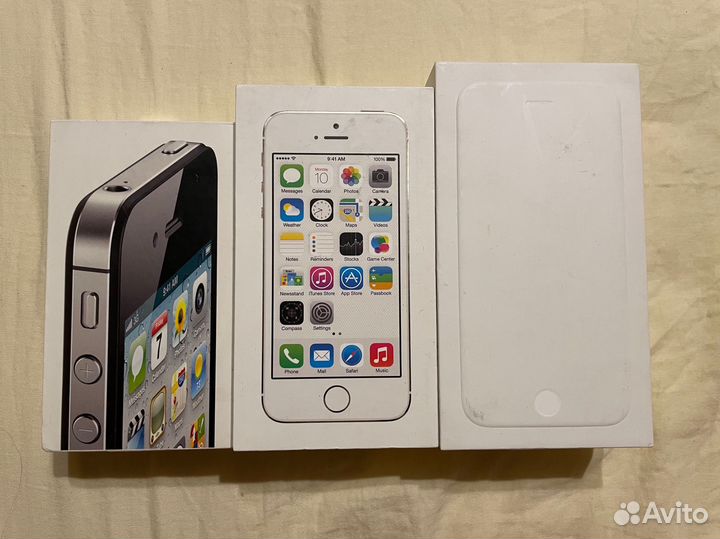 Коробки от iPhone