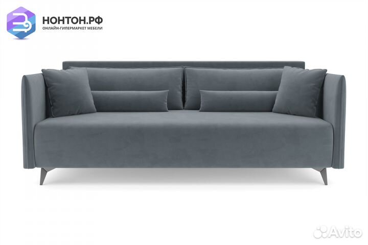 Диван тик-так Майами серый