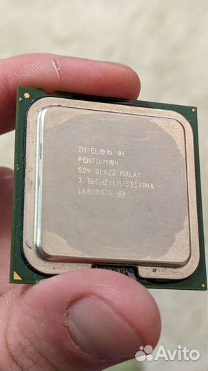 Intel pentium 4 524 с материнской платой
