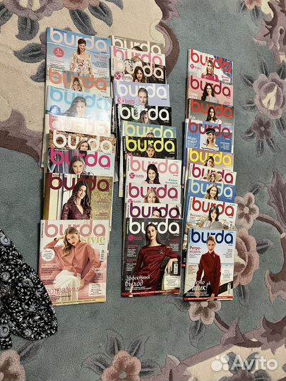 Журналы бурда 2016, 2017, 2018,2019