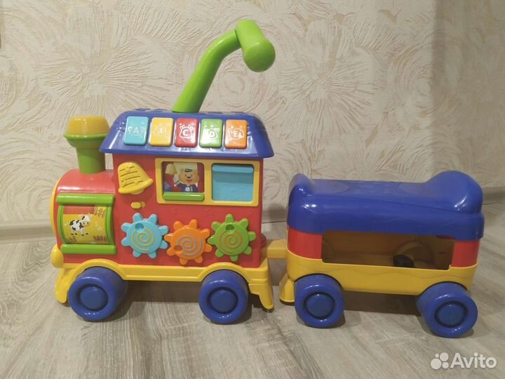 Паровозик каталка