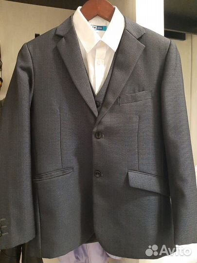 Пиджак с жилетом рост 152-158