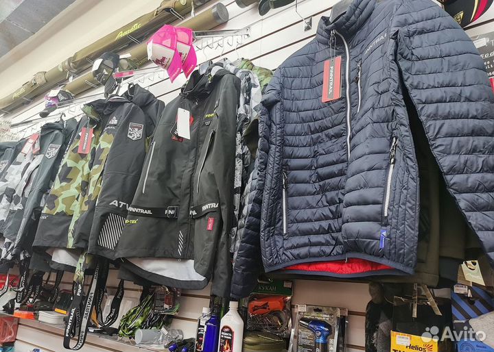 Костюмы рыболовные Finntrail, куртки, термобелье