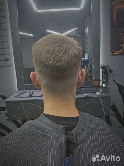 Мужские стрижки, оформление бороды от барбера