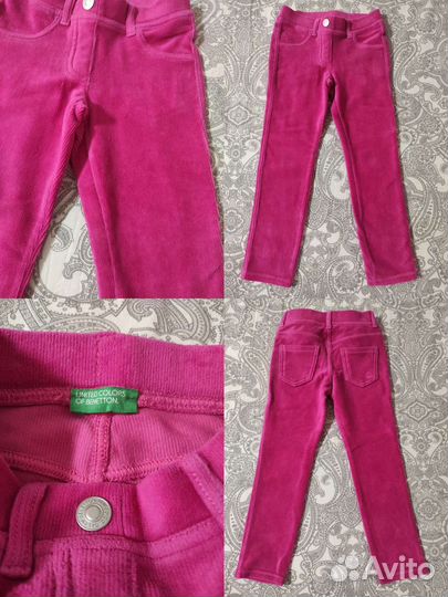 Брюки name it, Mango, Benetton р, 110 для девочки