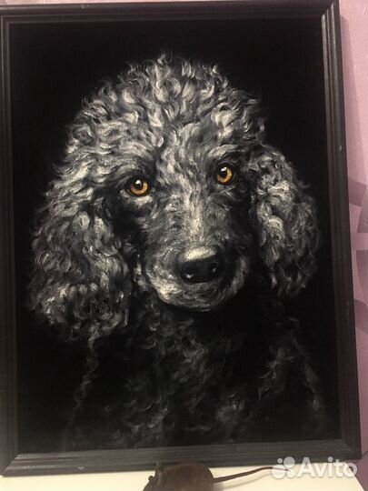 Картина на бархате