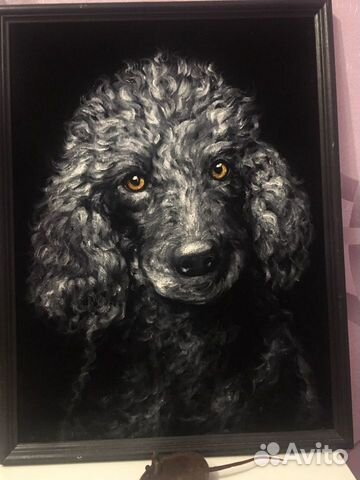 Картина на бархате