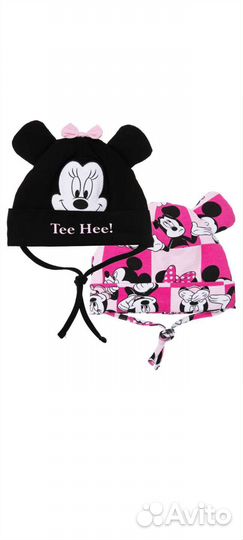 2 шт Шапка для девочки play today