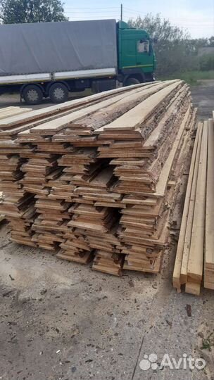 Доска необрезная