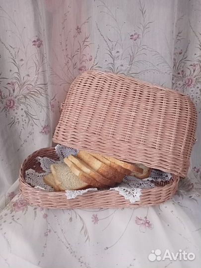 Хлебница плетеная
