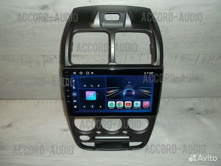 Магнитола Hyundai Accent Android Bluetooth WiFi