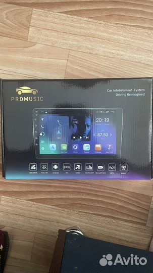 Магнитола на toyota Camry 50