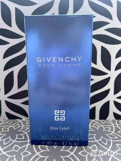 Духи Givenchy Pour Homme Blue Label 100ml (Euro)