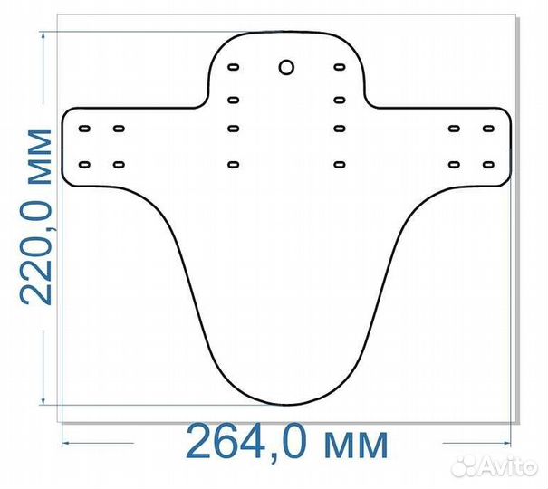 Rock shox, FOX мини крыло mini