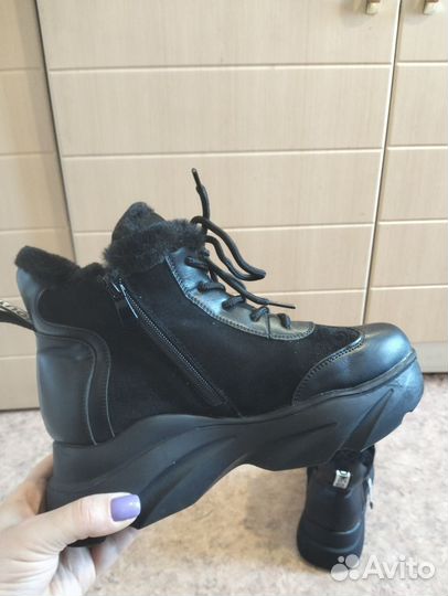 Кроссовки зимние женские 37