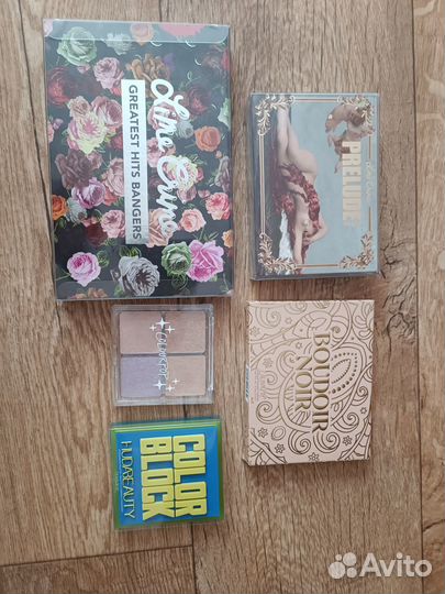 Lime crime, Colourpop, Huda beauty