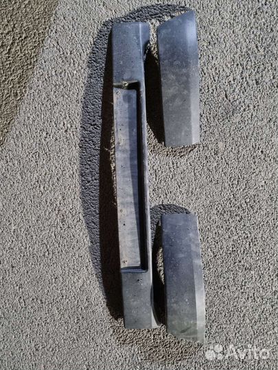 Молдинг переднего бампера renault symbol