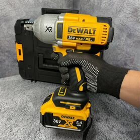 Мощный гайковерт dewalt