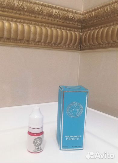 Пигменты для губ и для бровей перманентные face