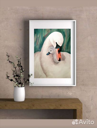 Акварельная картина 